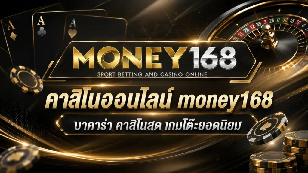 คาสิโนออนไลน์ money168 บาคาร่า คาสิโนสด เกมโต๊ะยอดนิยม